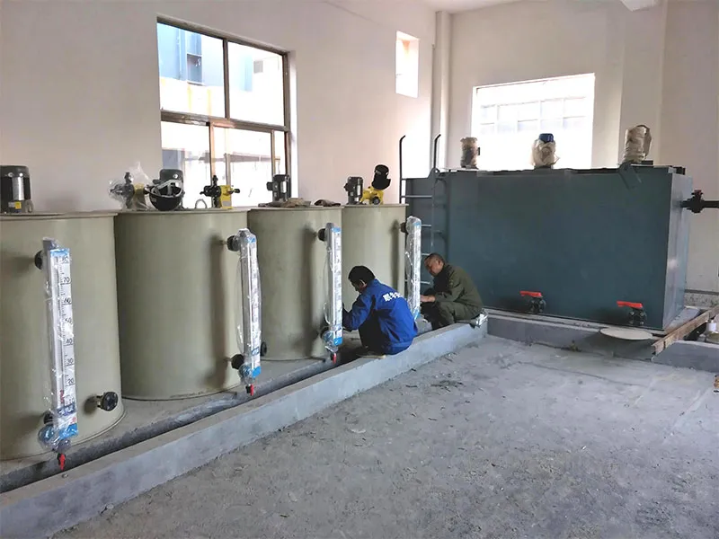 Цзаочжуанского угольного рудника шаньдунской энергетической группы дисульфурация работы по очистке сточных вод