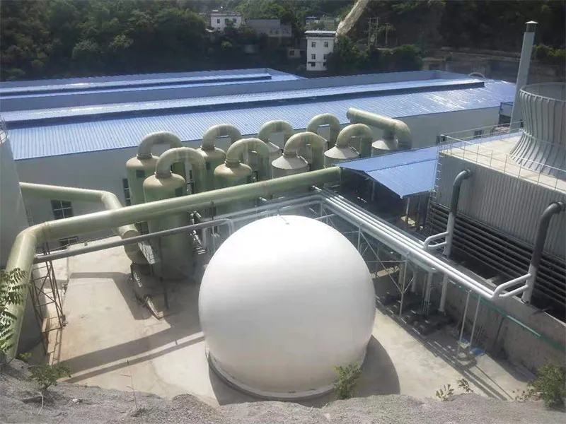 Шэньси юнхун биотех компания с ограниченной ответственностью второй этап проекта по переработке выхлопных газов