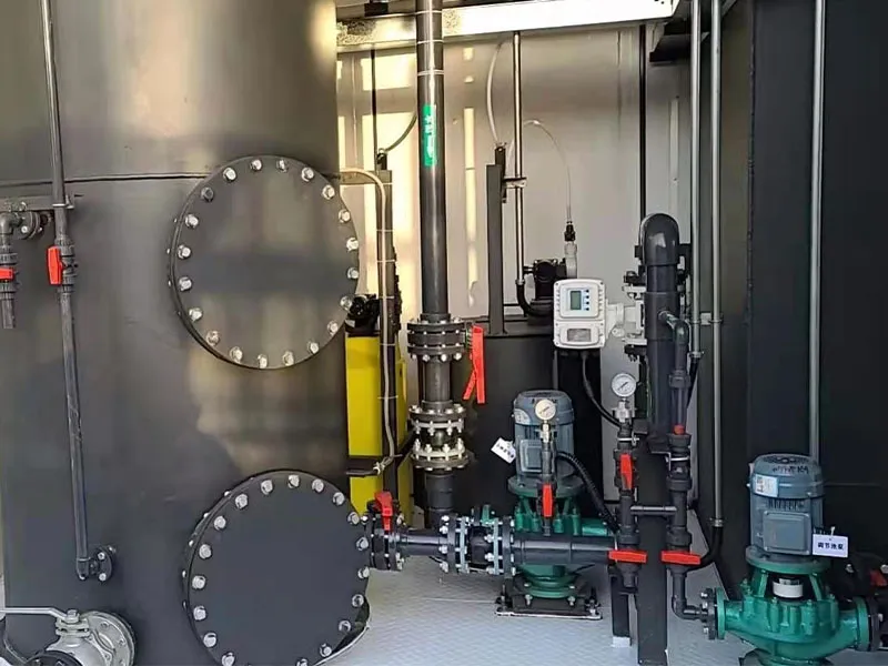 Работы по очистке сточных вод при добыче нефтяных месторождений китайской нефтехимической компании с ограниченной ответственностью